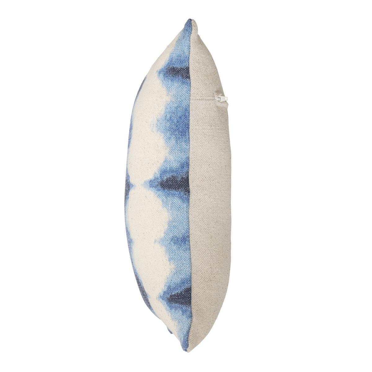 Bloomingville cotton cushion 45x45 cm Blue-white – image 4