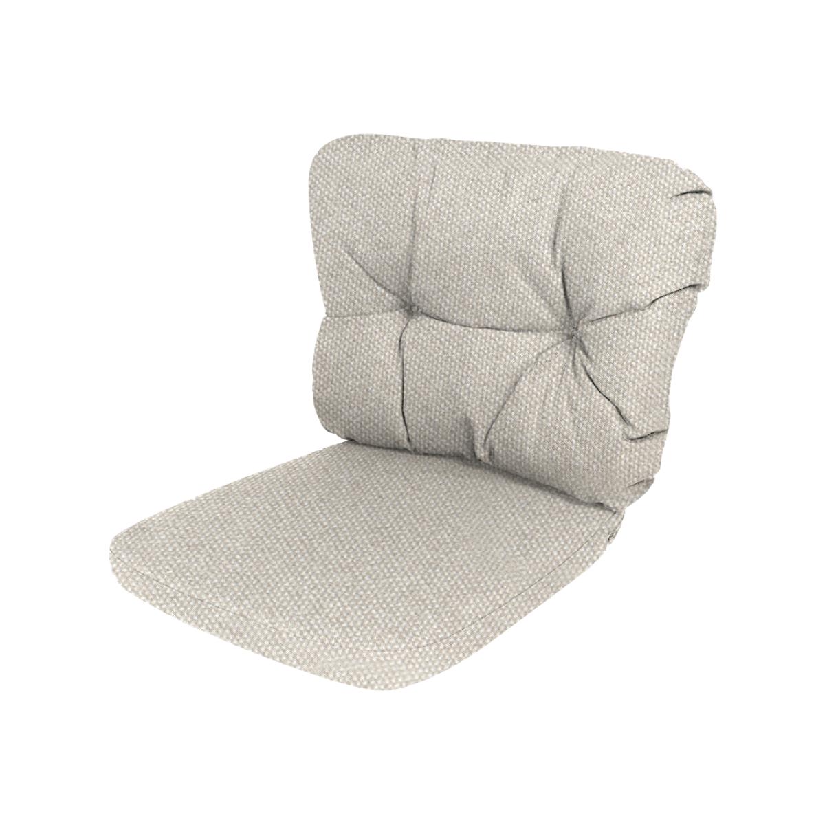 Cane-line Basket/Moments/Ocean chair cushion set Desert sand (Rise) – image 1
