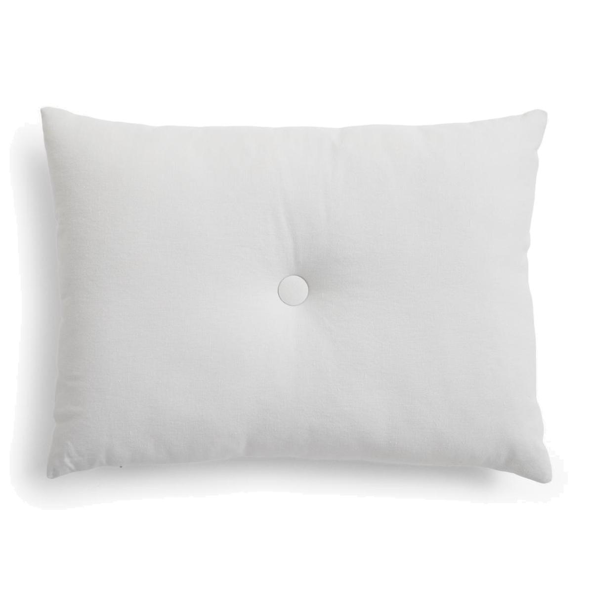 HAY Dot Linen cushion 45x60 cm Light grey