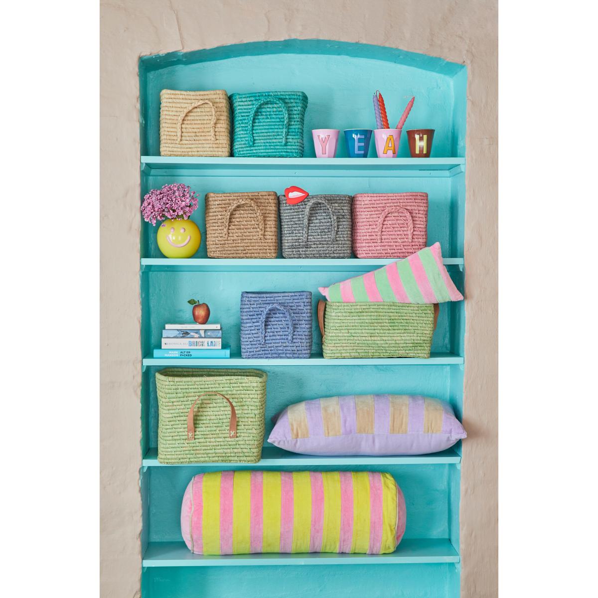 Rice cushion 20x40 cm Pink-green – image 7