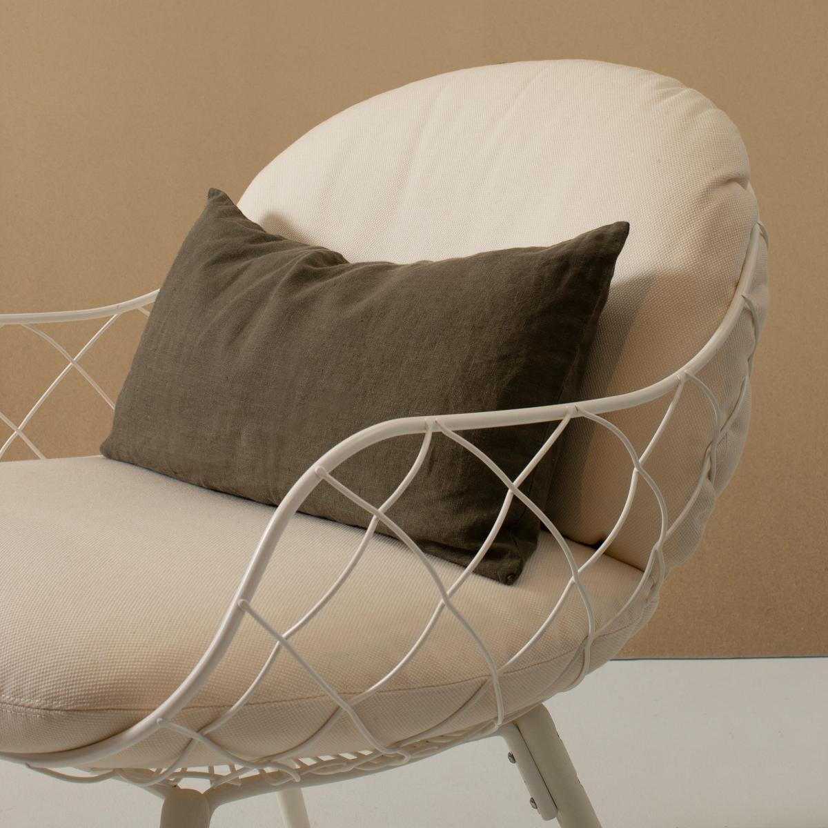 Sunshine cushion 30x60 cm khaki – image 2