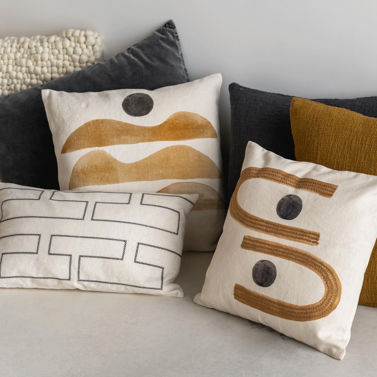Desert Sun cushion 45x45 cm Beige – image 3