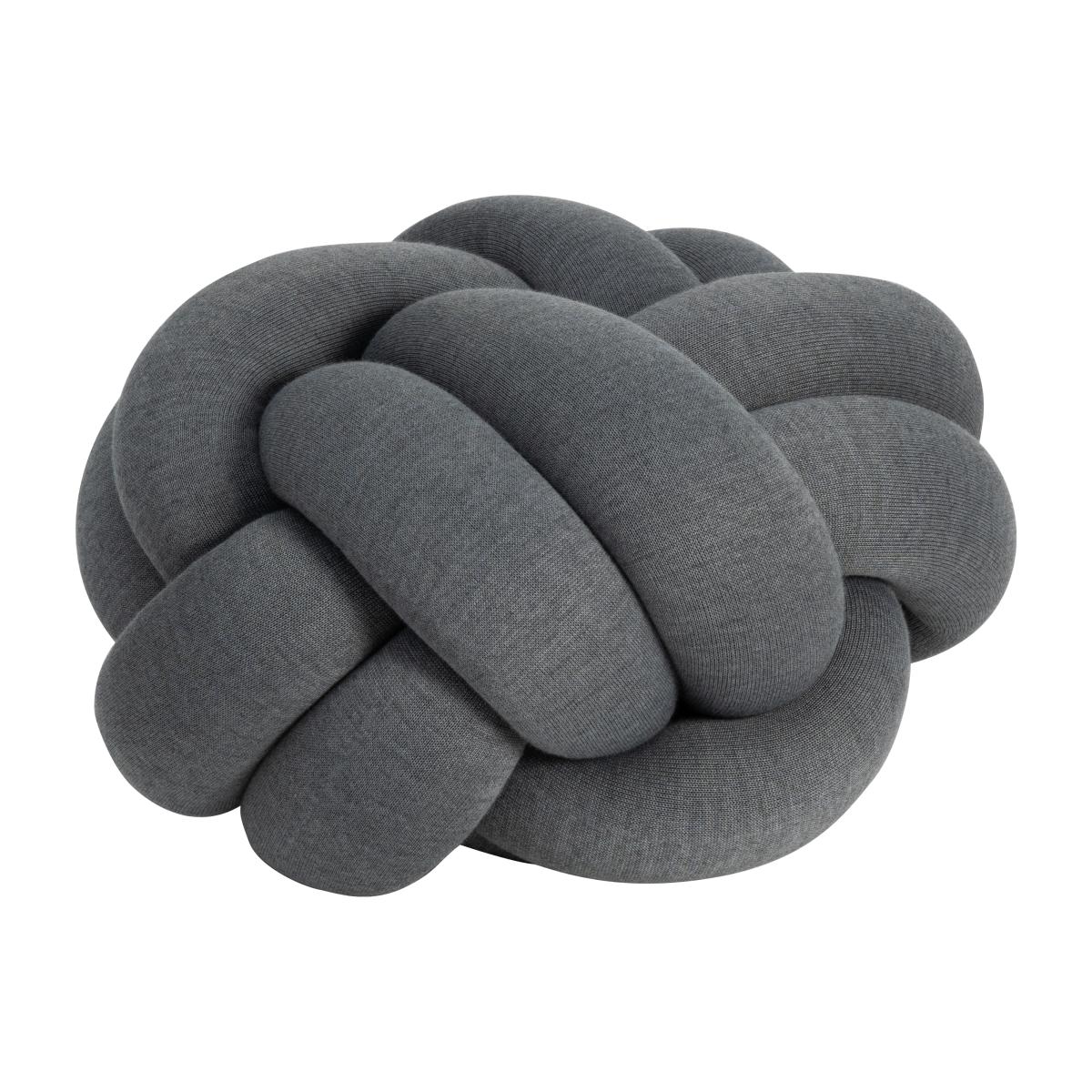Knot cushion M Grey – image 1