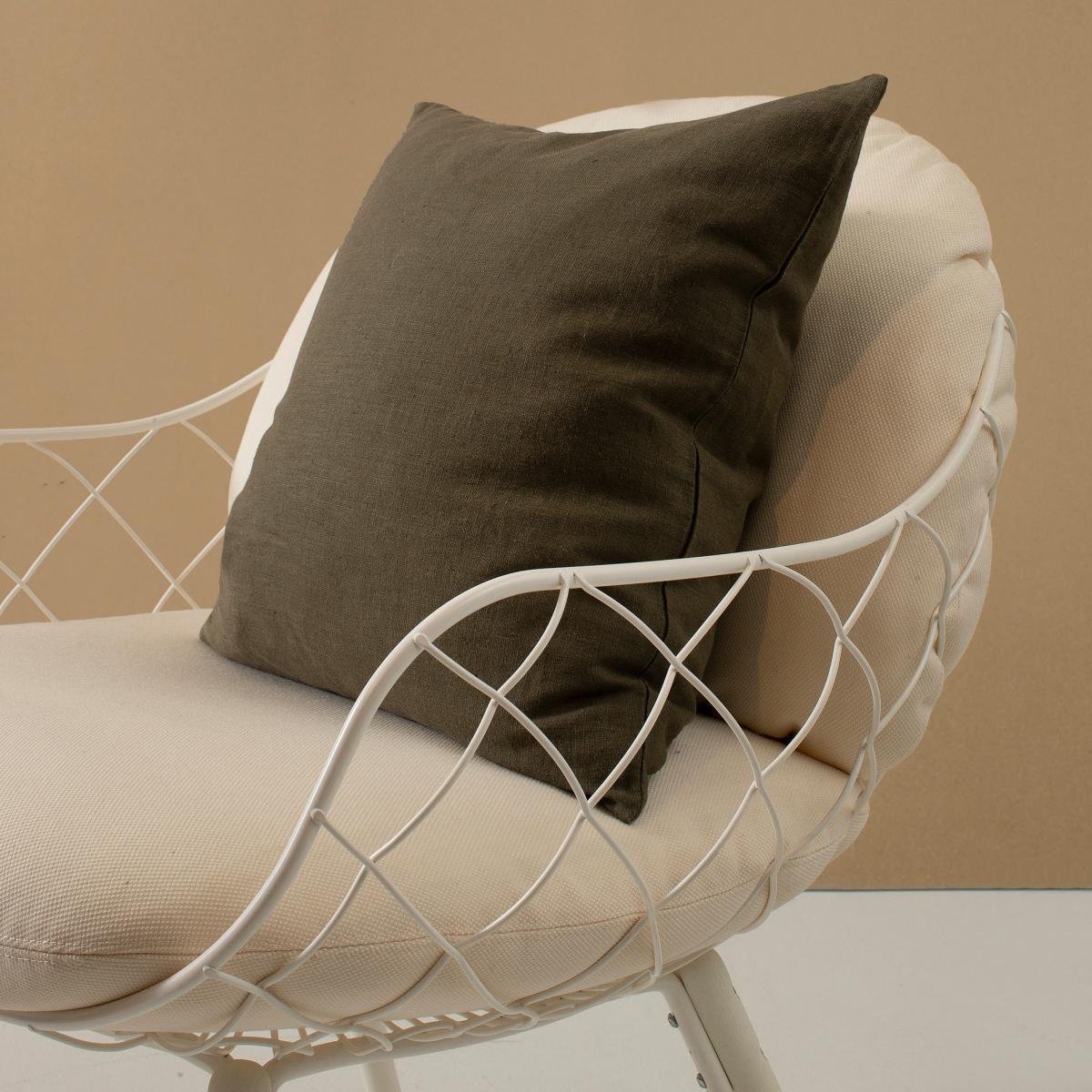 Sunshine cushion 50x50 cm khaki – image 2