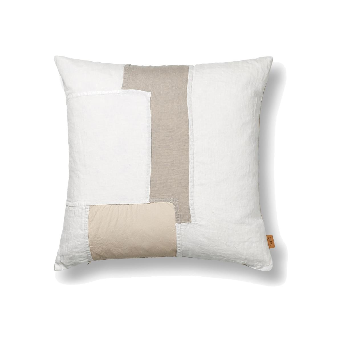 Ferm Living Part cushion off-white 50x50 cm – image 1