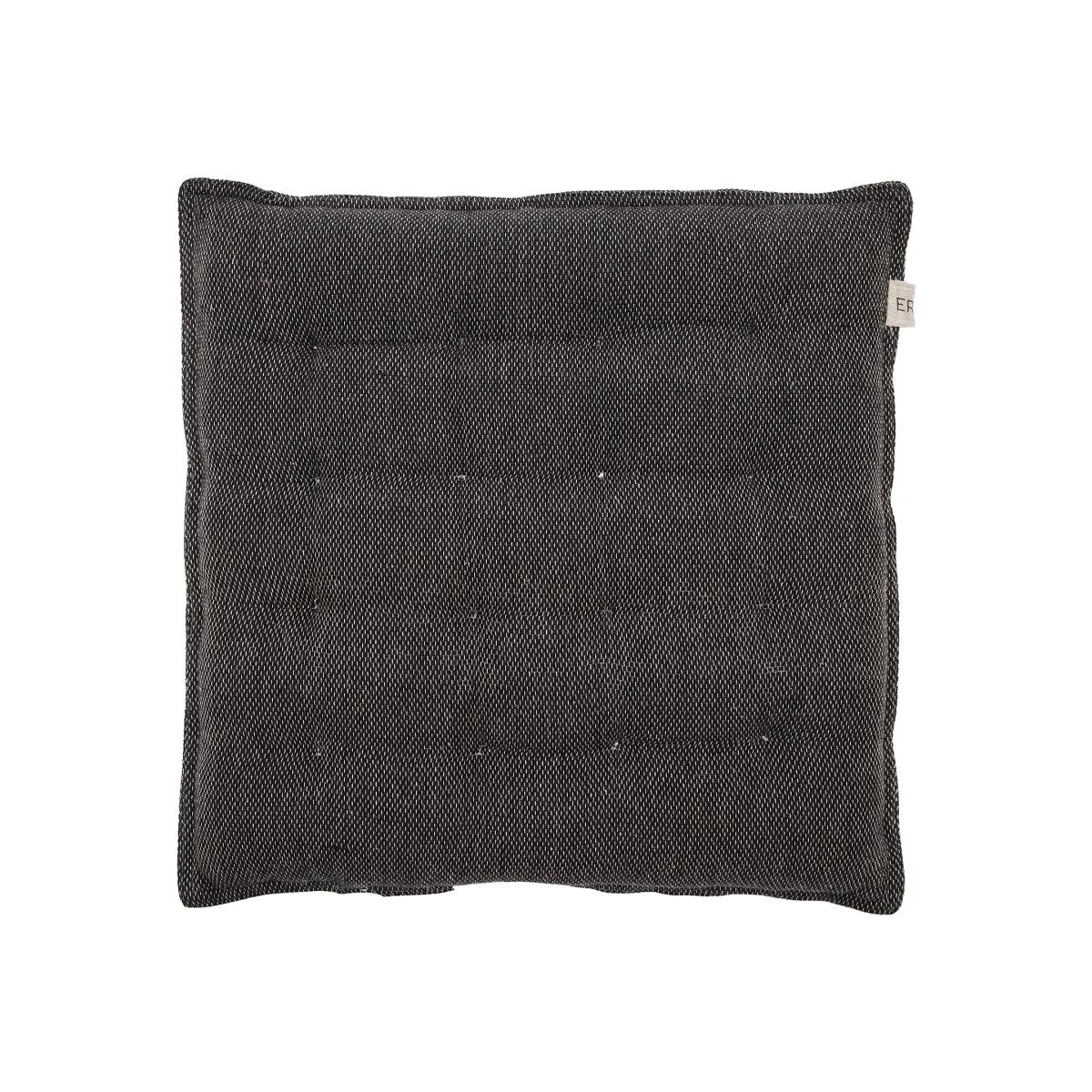 Ernst chair cushion 40x40 cm Black-beige – image 1
