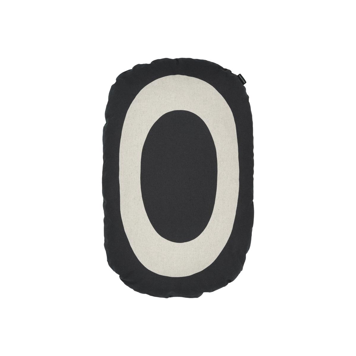 Marimekko Melooni cushion 47x70 cm Linen-charcoal