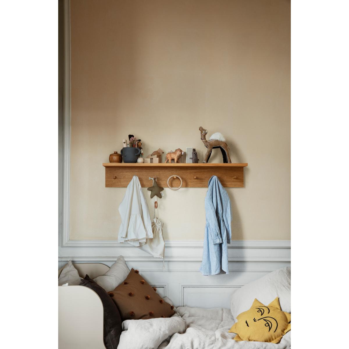 Ferm Living Sun cushion Ø35 cm Yellow – image 2
