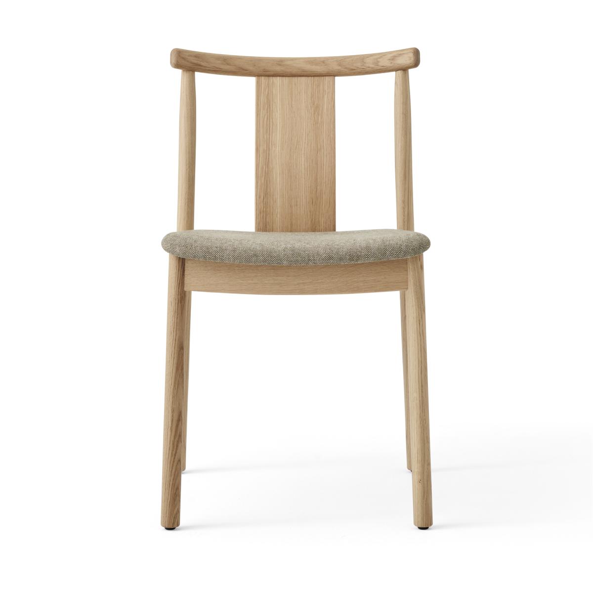 Audo Copenhagen Merkur chair with cushion Oak-Hallingdal 0200 beige – image 2
