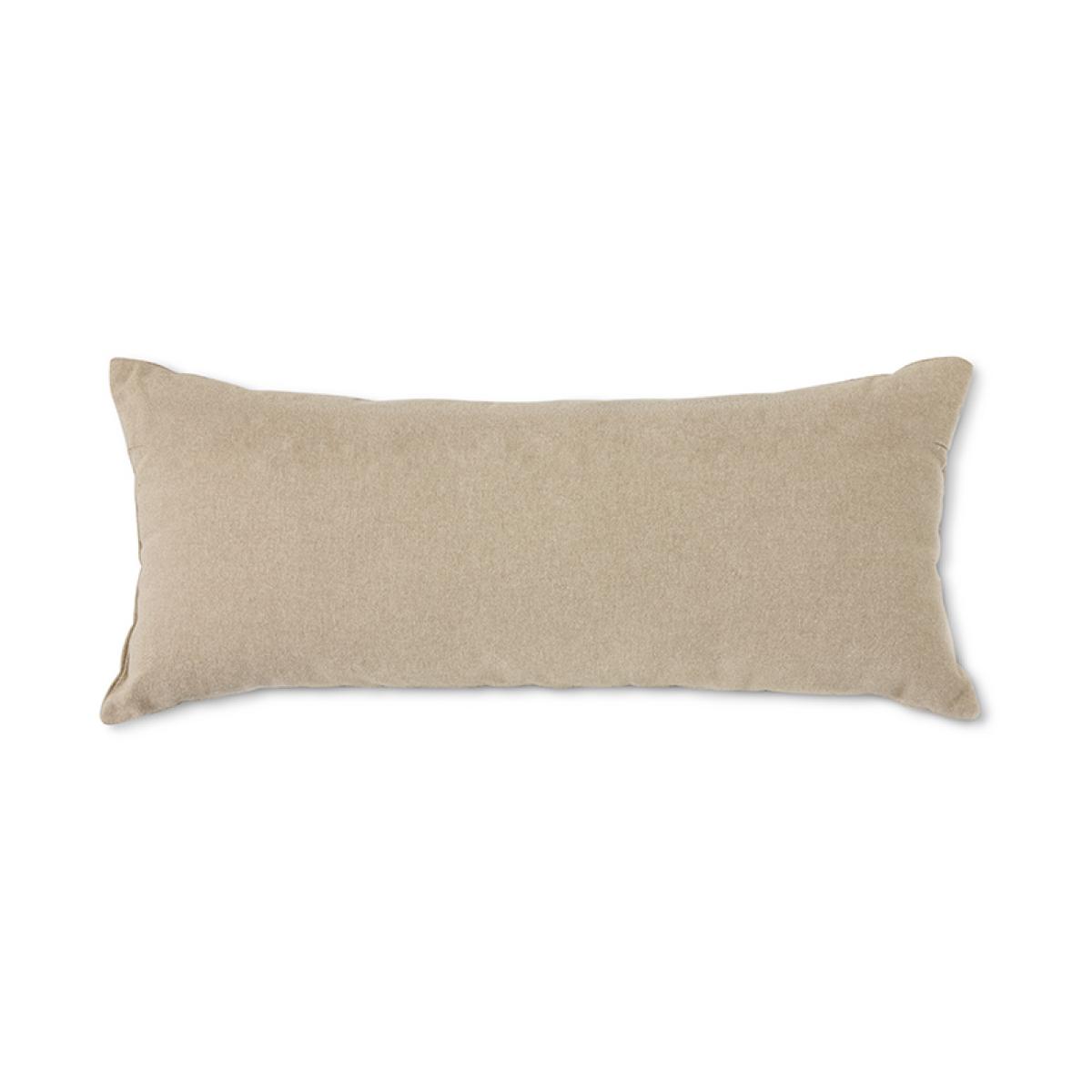 HKliving Natural patched cushion 30x70 cm Beige – image 4