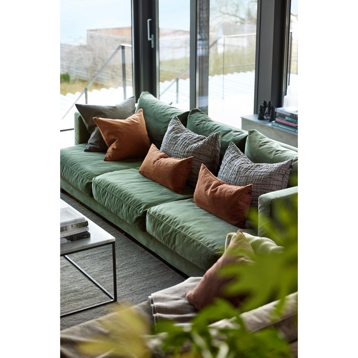 Sunshine cushion 50x50 cm Rustique (brown) – image 3