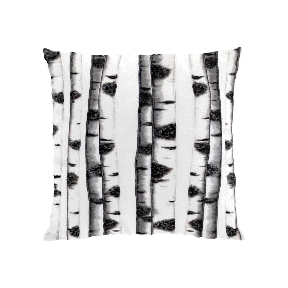 Skogsbryn cushion cover black-white