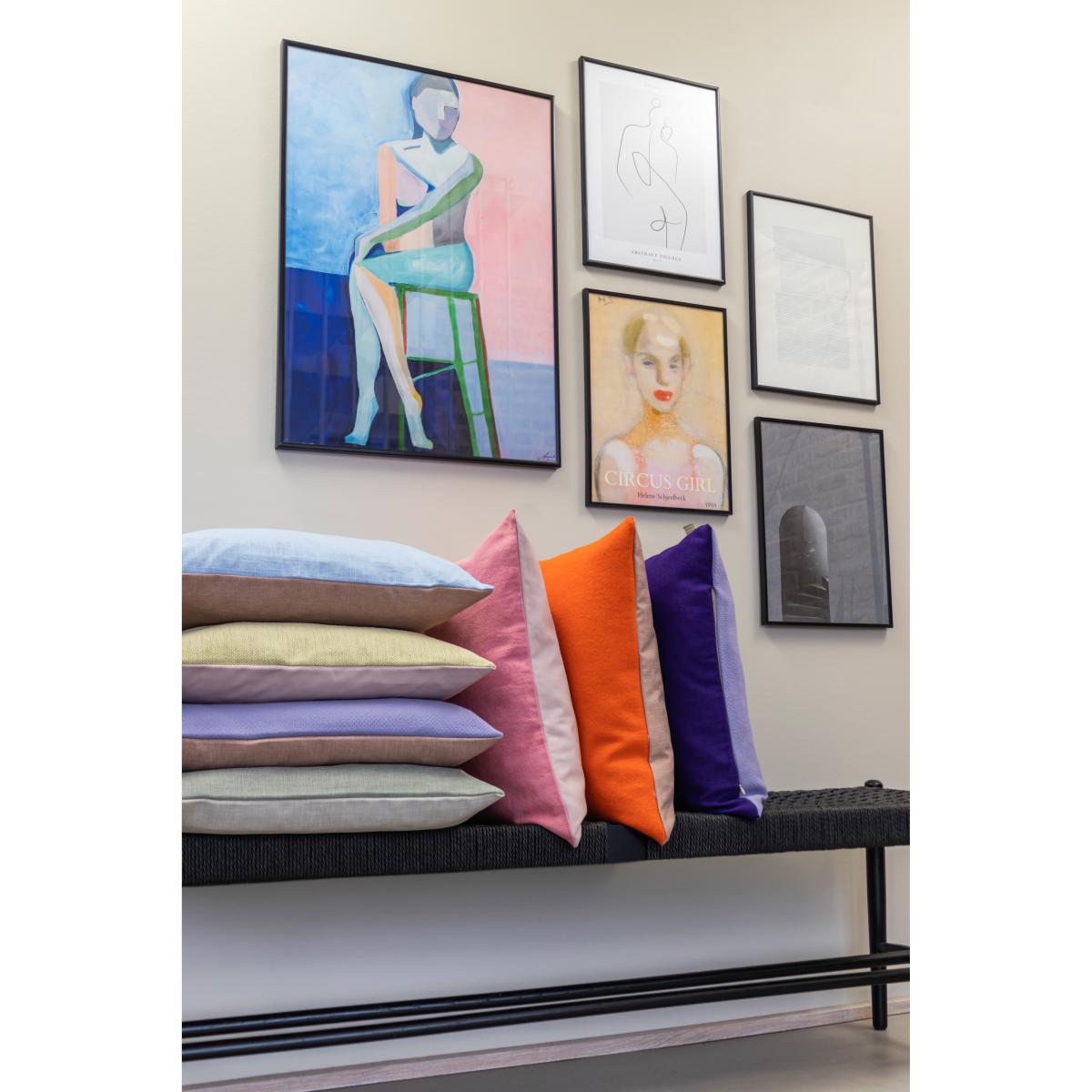 Mette Ditmer Spectrum cushion 50x50 cm Fuchsia-rose – image 4