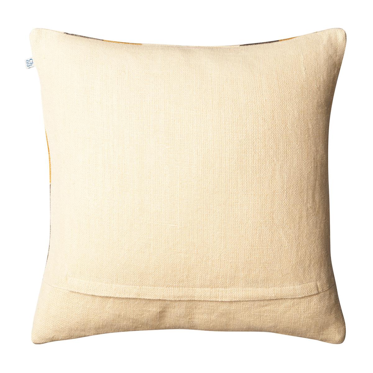 Hawa pillowcase 50x50 cm Light beige-grey-spicy yellow – image 2