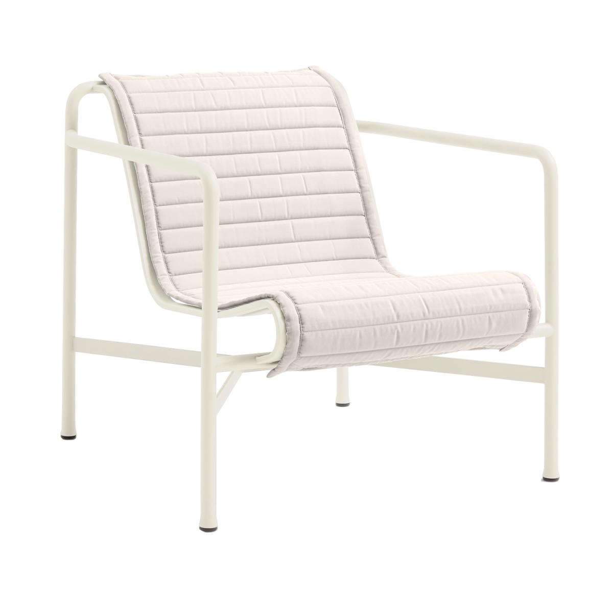 HAY Palissade Quilted cushion Sky grey for lounge chair low – image 3