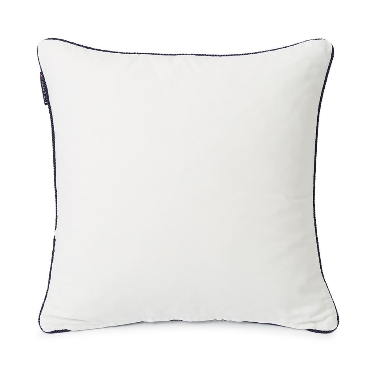 Mussels Twill pillowcase 50x50 cm White-blue – image 4
