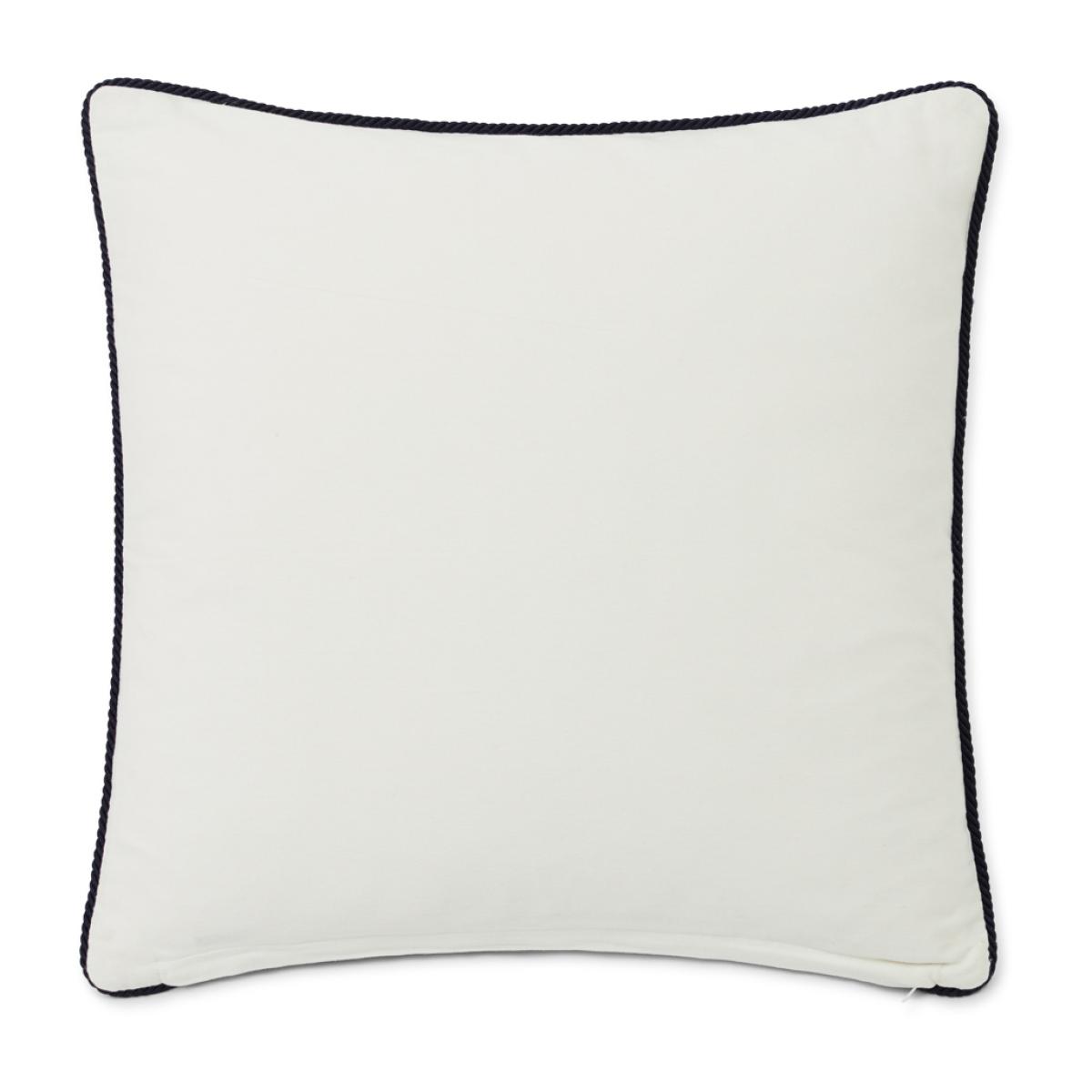 The Original Organic Cotton pillowcase 50x50 cm White-dark blue – image 2