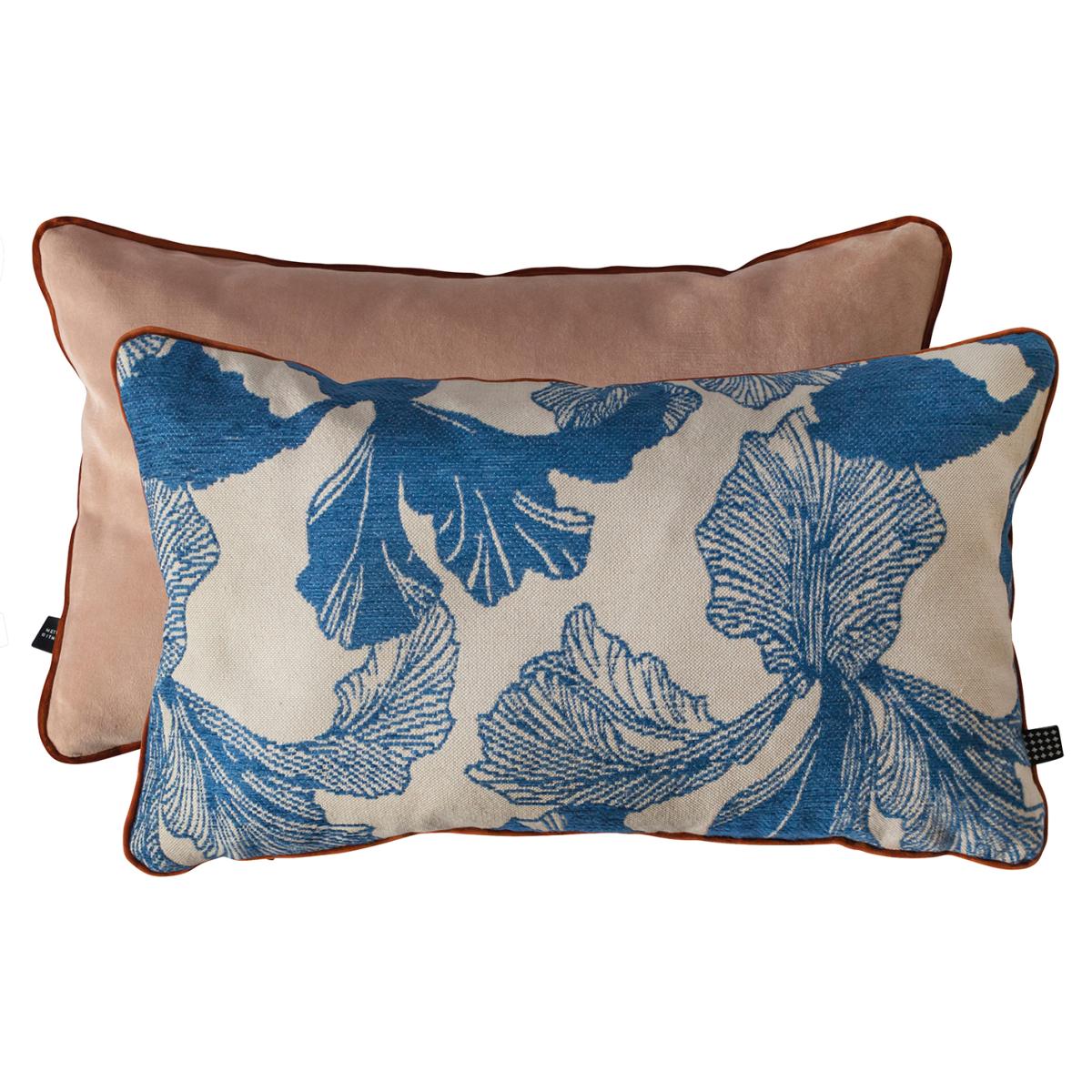 Atelier cushion 30x50 cm cobalt-nude – image 3