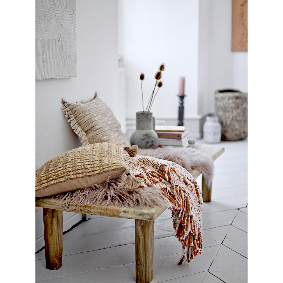 Bloomingville Febbie cushion 45x45 cm Natural – image 4