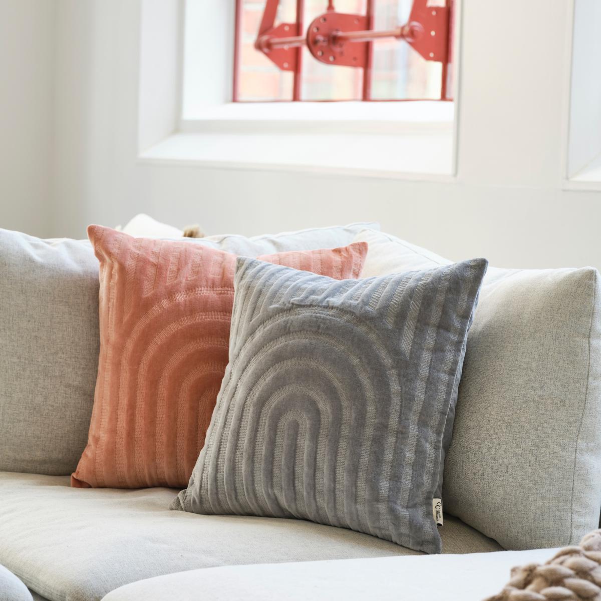 Arch pillowcase 50x50 cm Slate gray – image 6