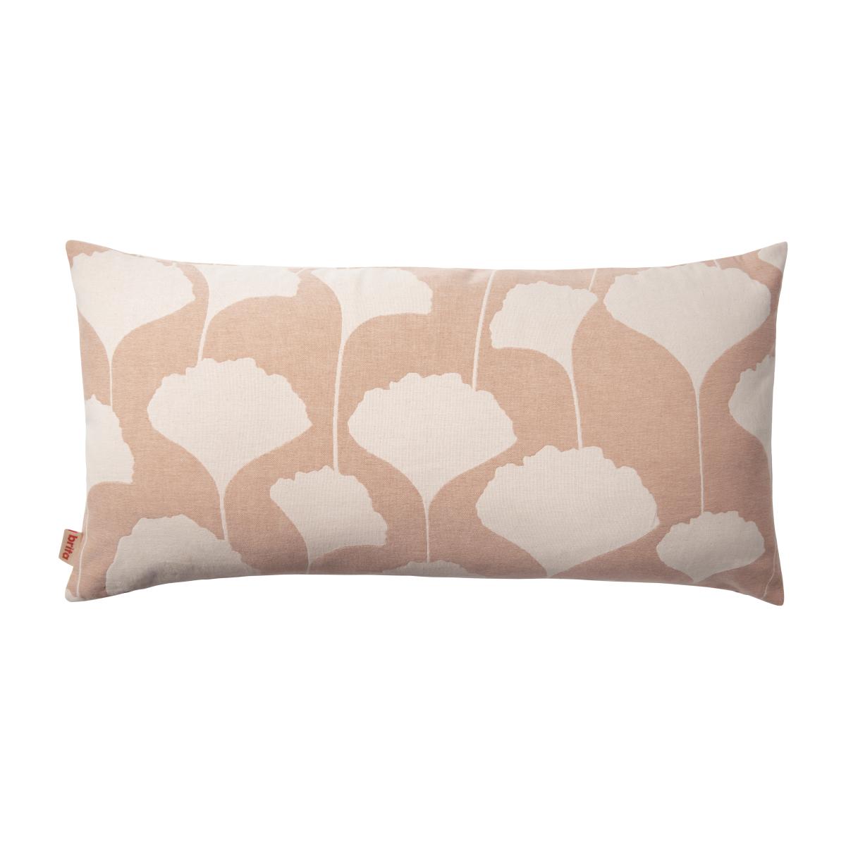 Ginko pillowcase 40x80 cm Pink-white (Agate) – image 1