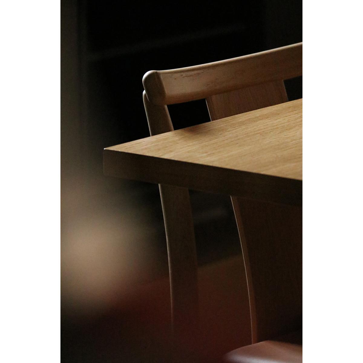 Audo Copenhagen Merkur chair with cushion Oak- Dakar 0250 cognac – image 5