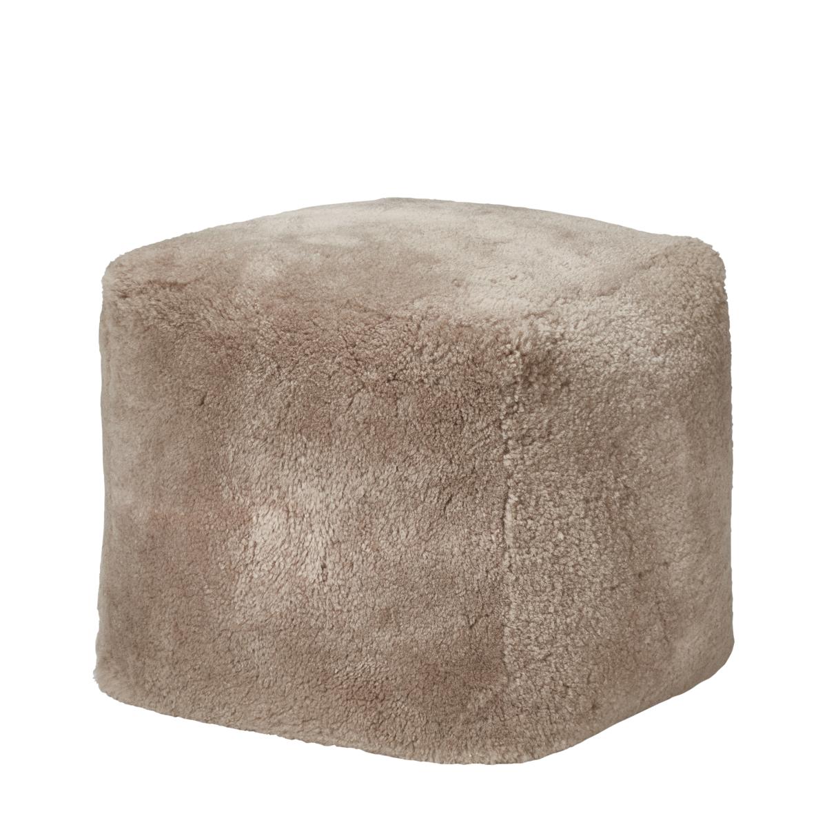 Hirta Sheepskin Floor Cushion - Pebble Grey – image 2