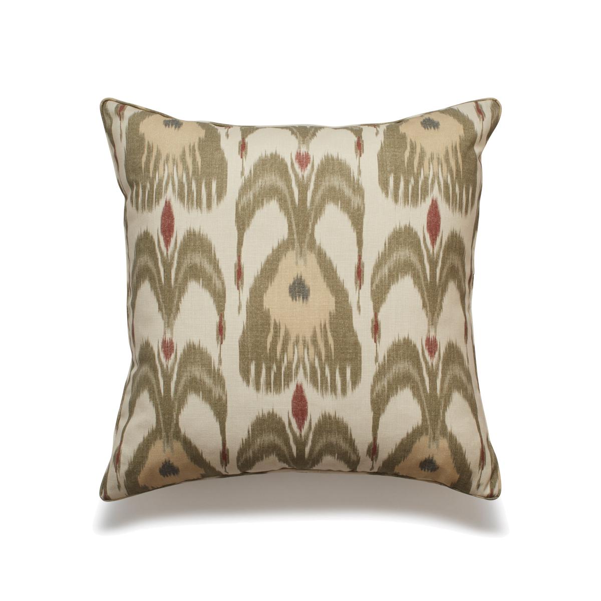 OKA, Bukhara Outdoor Cushion - Grey Green, Outdoor Cushion
