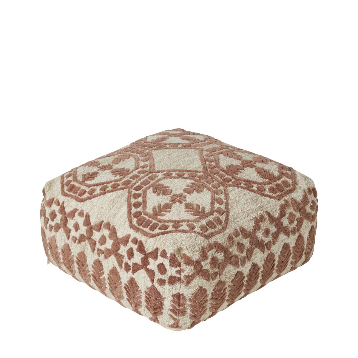 Ely Floor Cushion - Rosy Brown – image 4