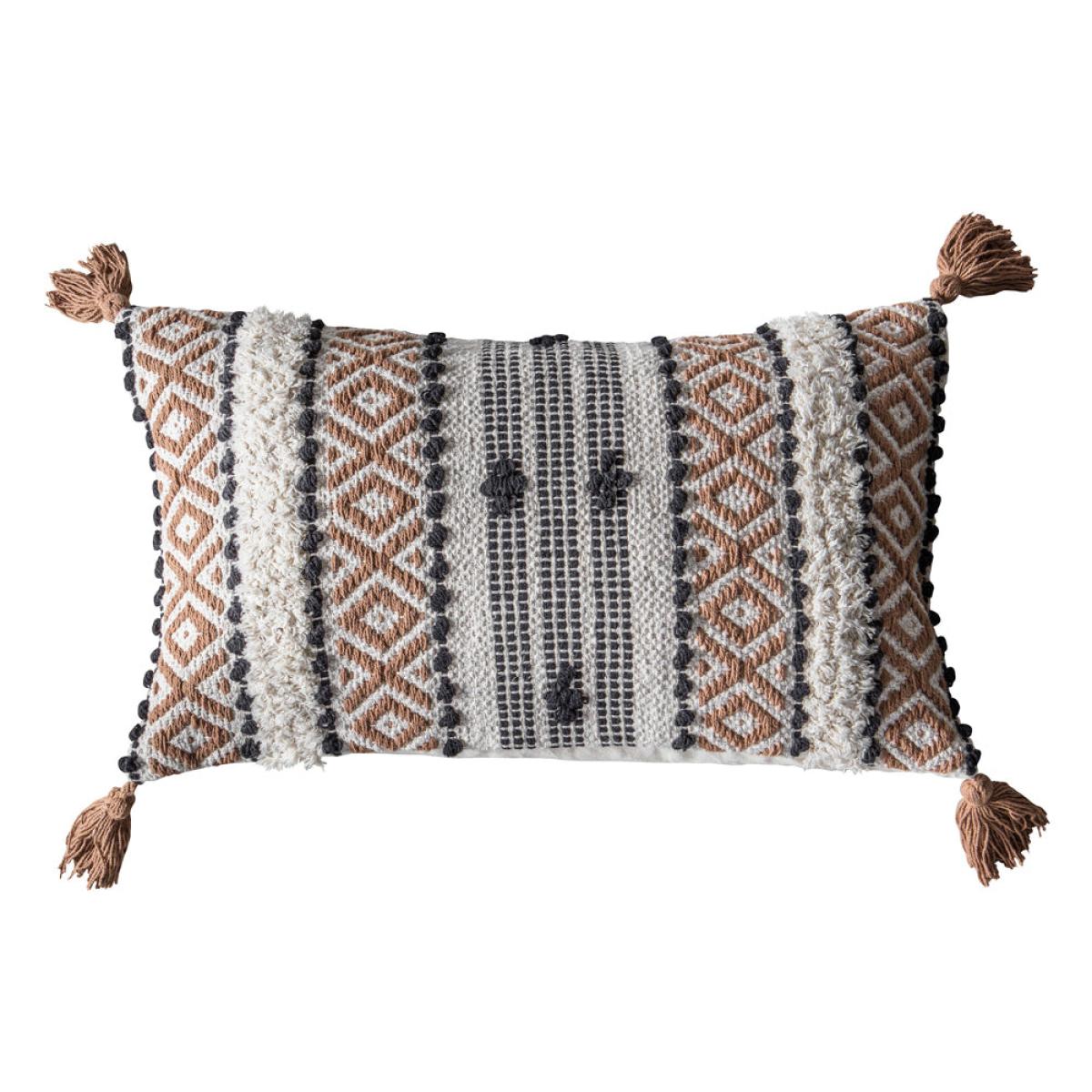 Gallery Interiors Paulo Camel Cushion – image 2