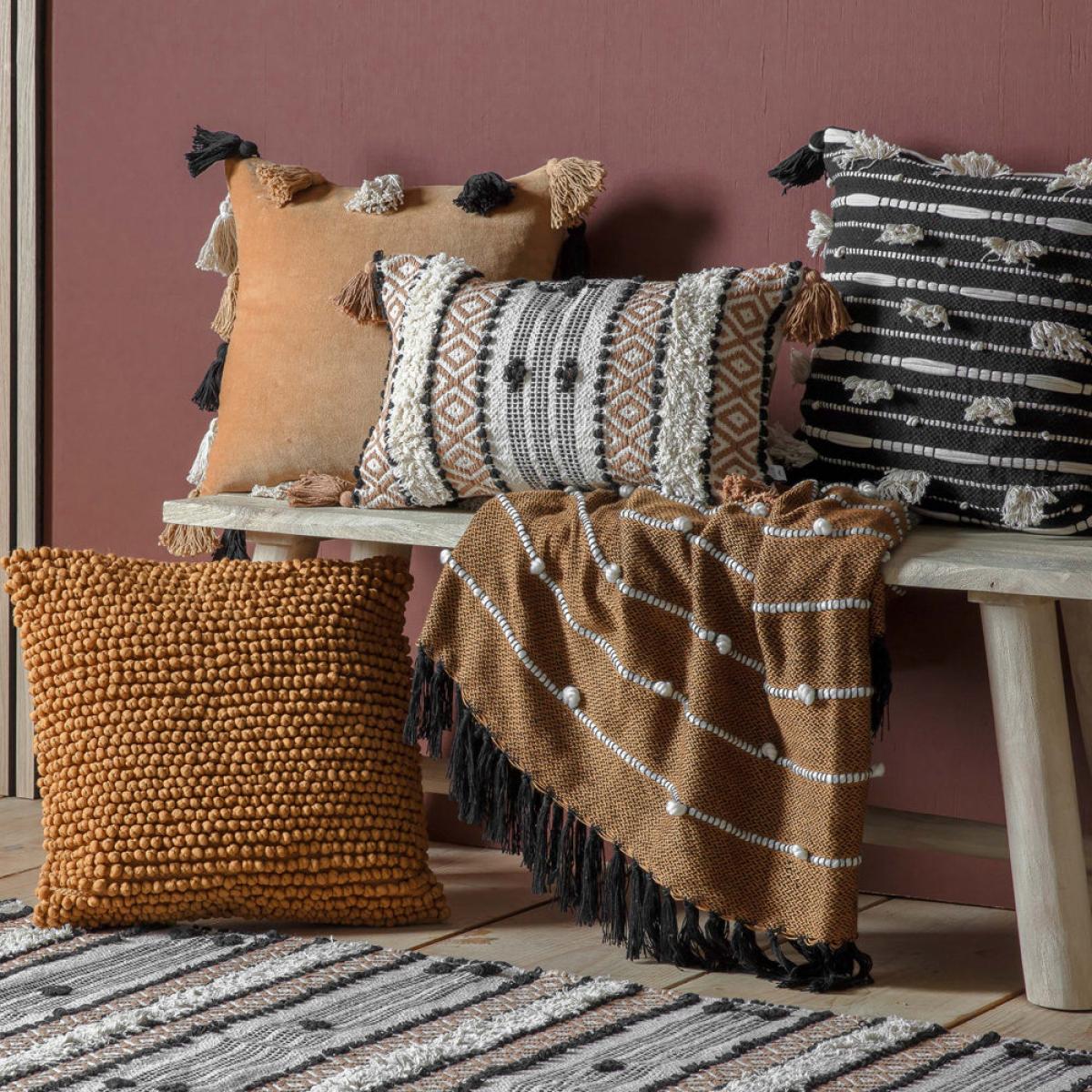 Gallery Interiors Paulo Camel Cushion – image 5