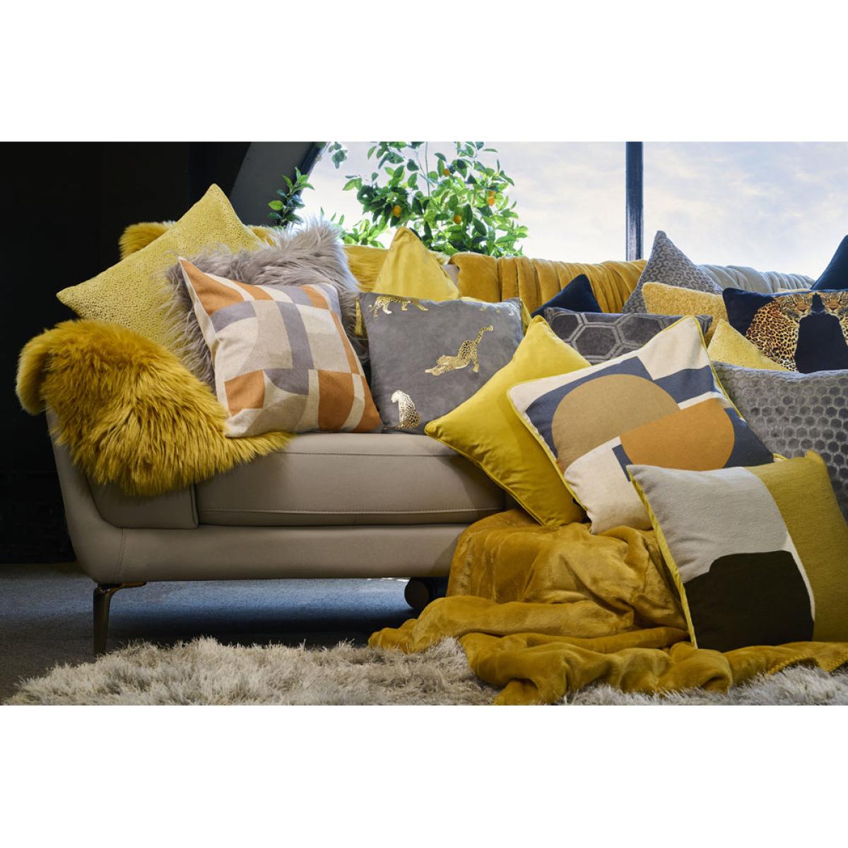 Malini Oslo Cushion Olive | Outlet / Large – image 2