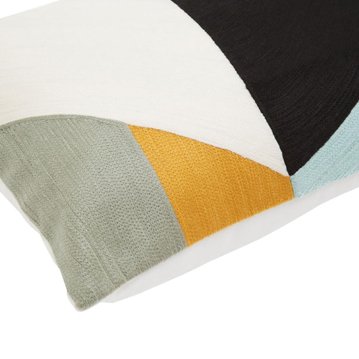 Olivia's Soft Industrial Collection - Bosie Zella Rectangular Cushion in Multicolour – image 5