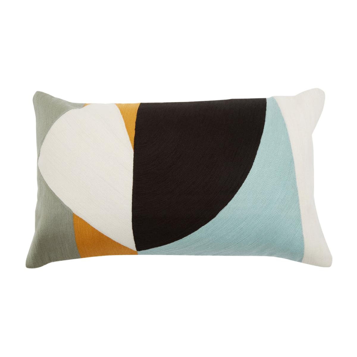 Olivia's Soft Industrial Collection - Bosie Zella Rectangular Cushion in Multicolour – image 1