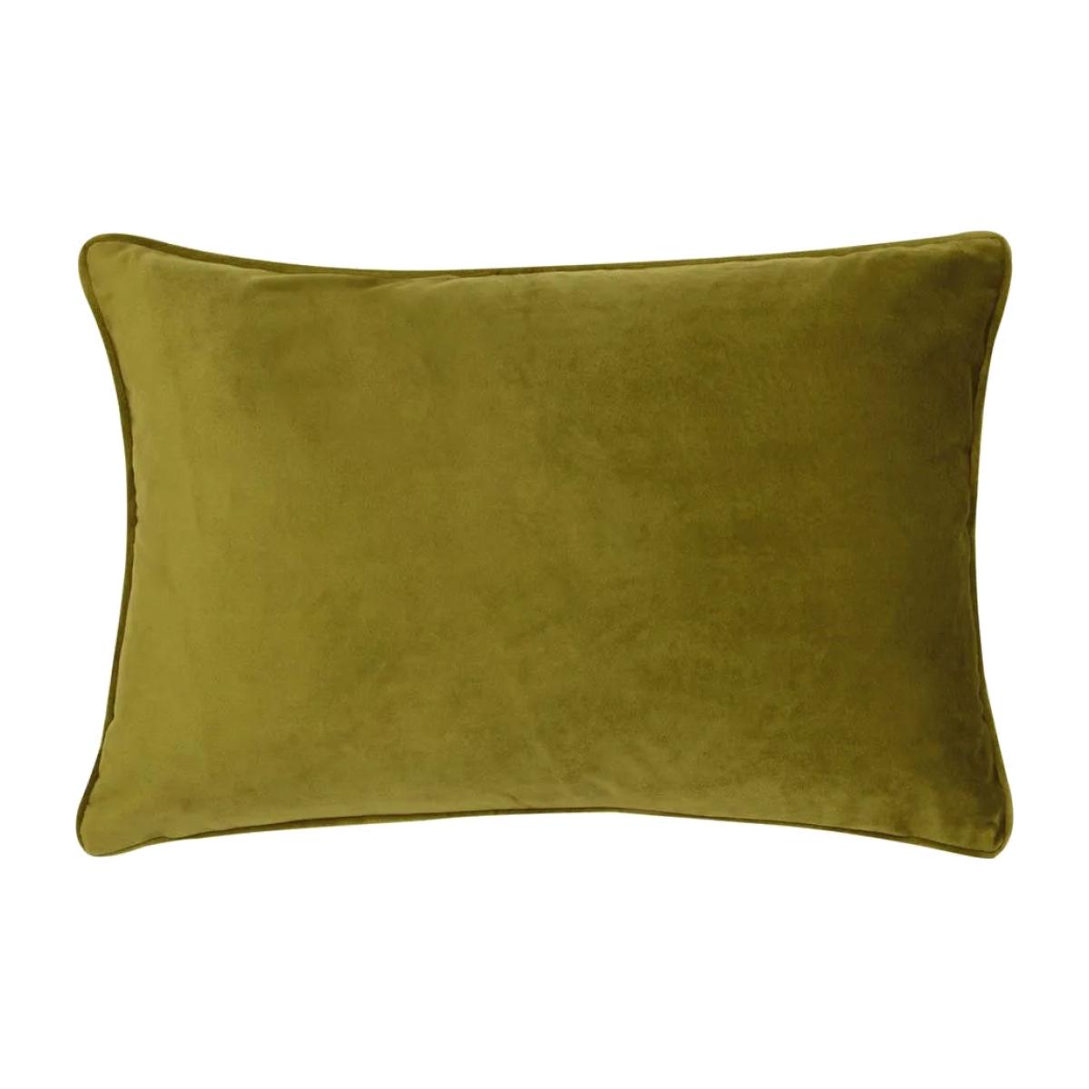 Malini Luxe Rectangle Cushion in Acidgreen