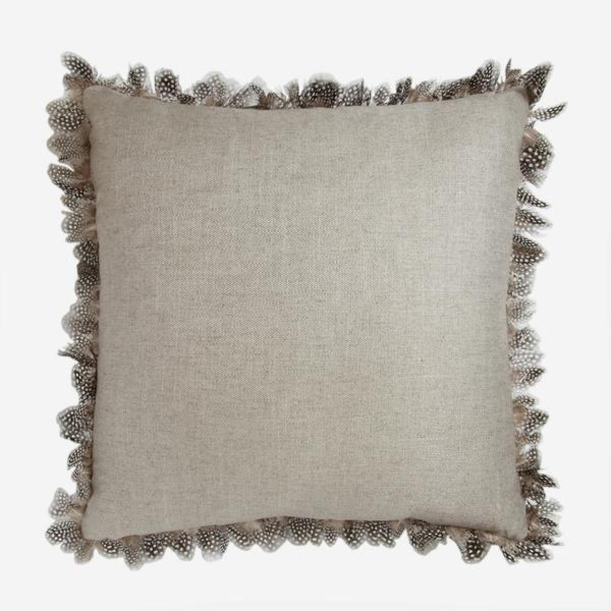 Andrew Martin Ossington Linen / Guinea Cushion – image 1