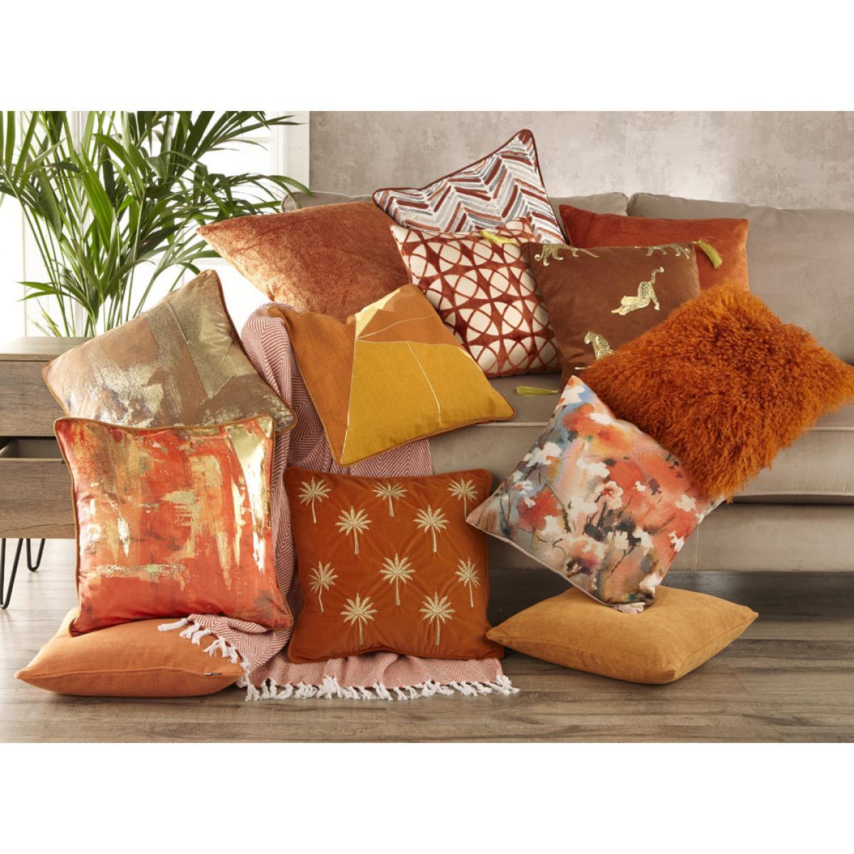 Malini Luxe Cushion Paprika / Small – image 2