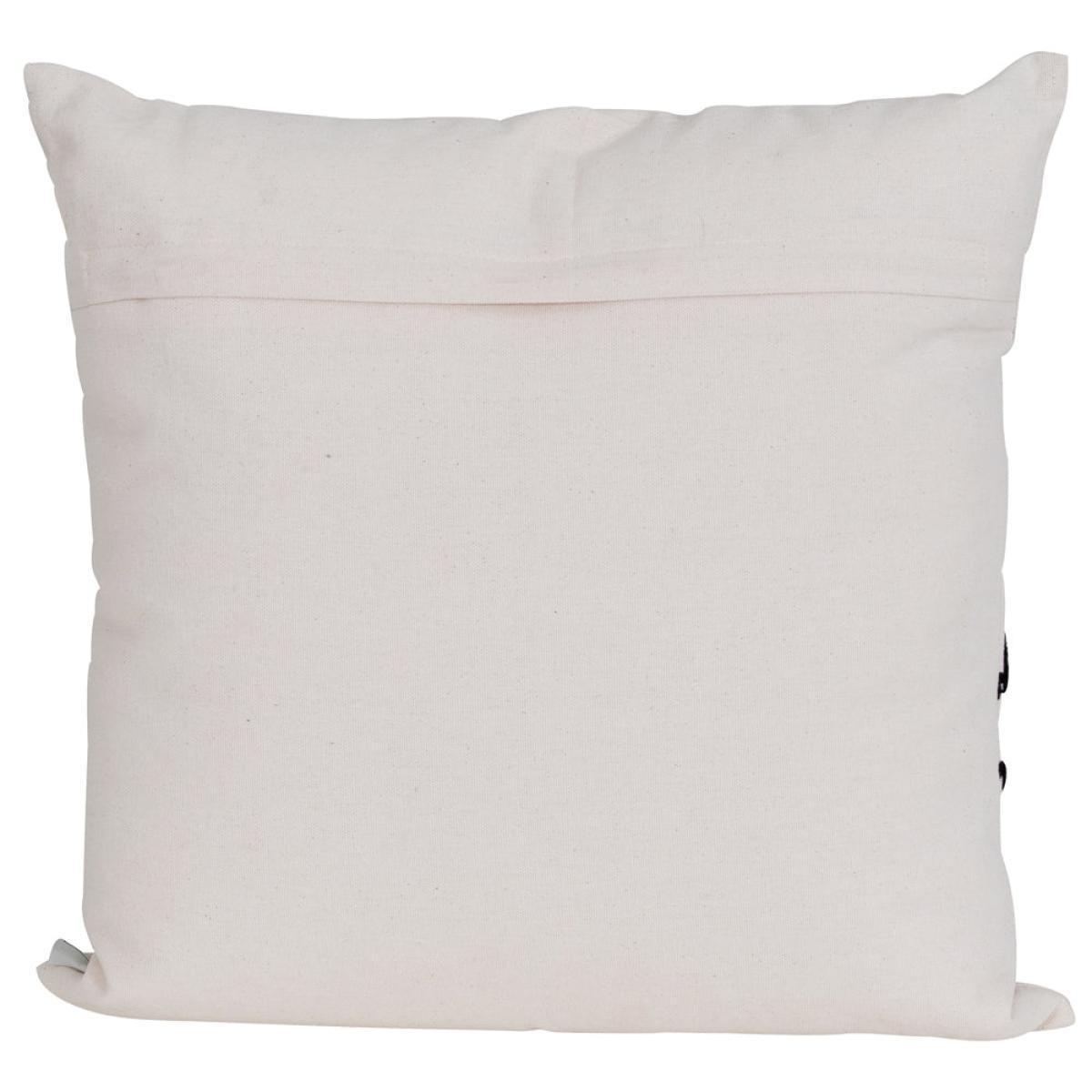 Libra Linework Face Embroidered Cushion – image 3