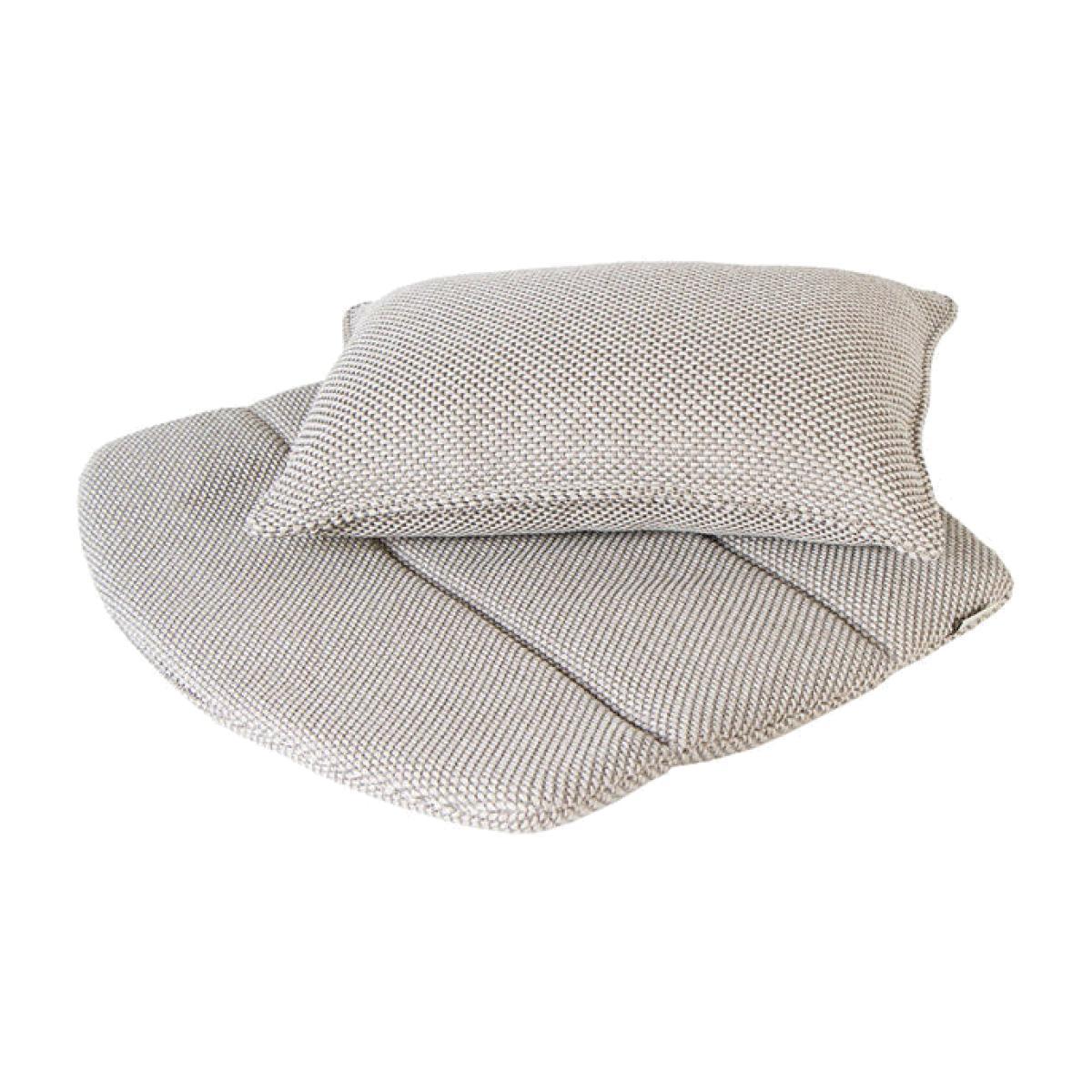 Cane-line Breeze Light Grey Lounge Outdoor Chair Cushion Set