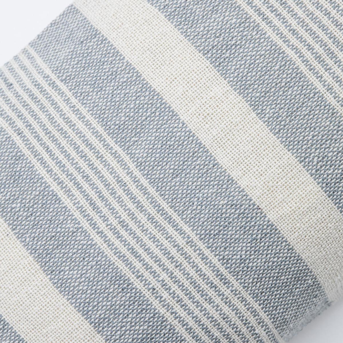 Gallery Interiors Garnette Stripe Rectangle Stripe Cushion Grey – image 3