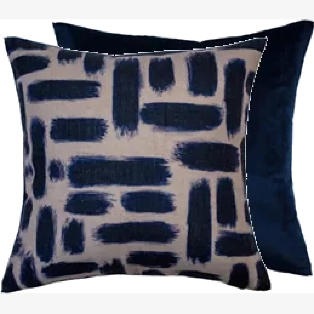 Malini Kentish Cushions in Blue