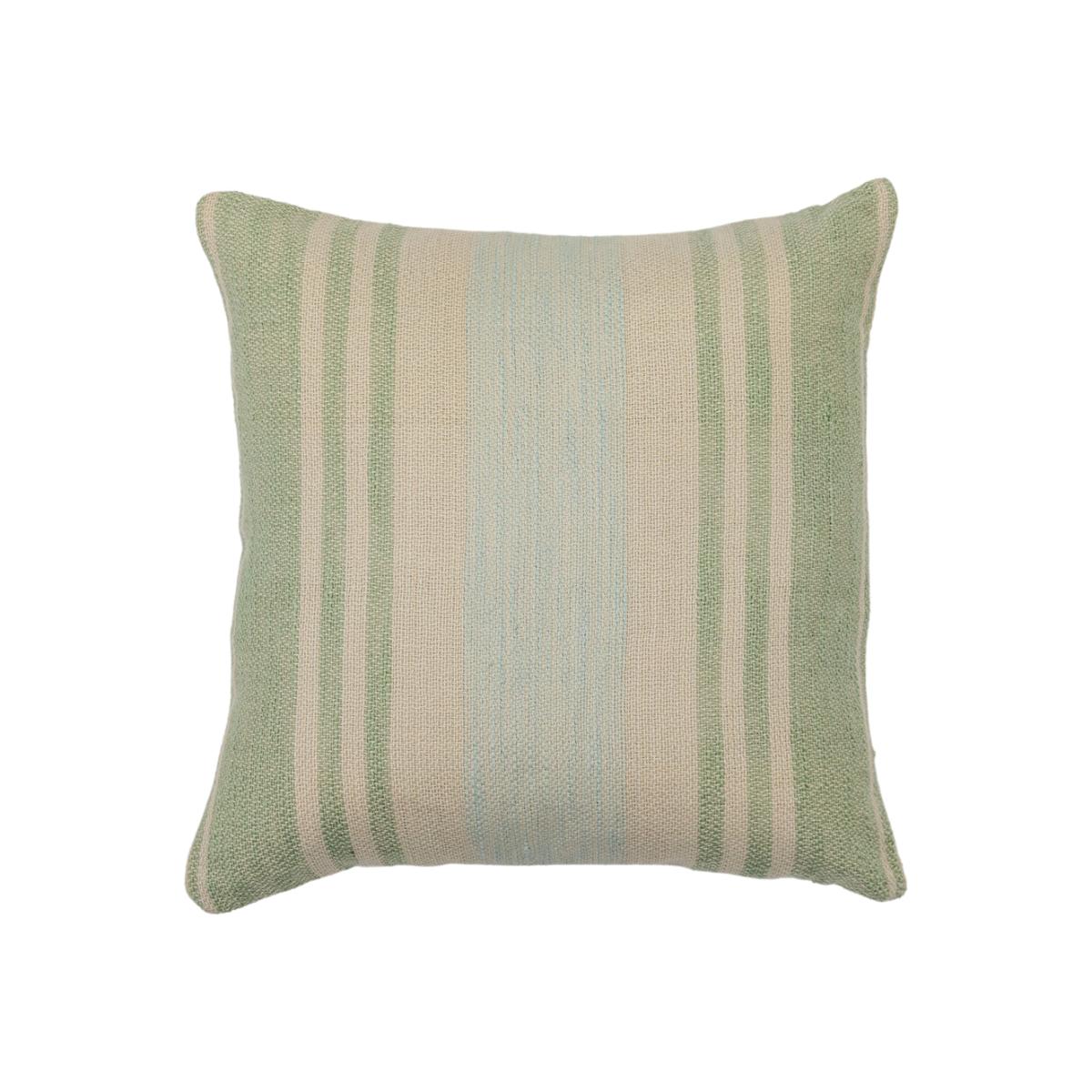 Gallery Interiors Lalla Stripe Cushion Green | Outlet – image 1