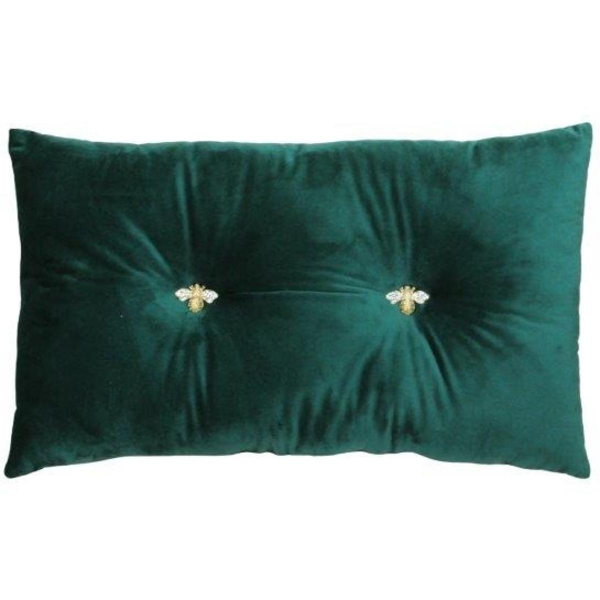 Riva Bumble Cushion 30x50cm - Emerald, Velvet – image 2