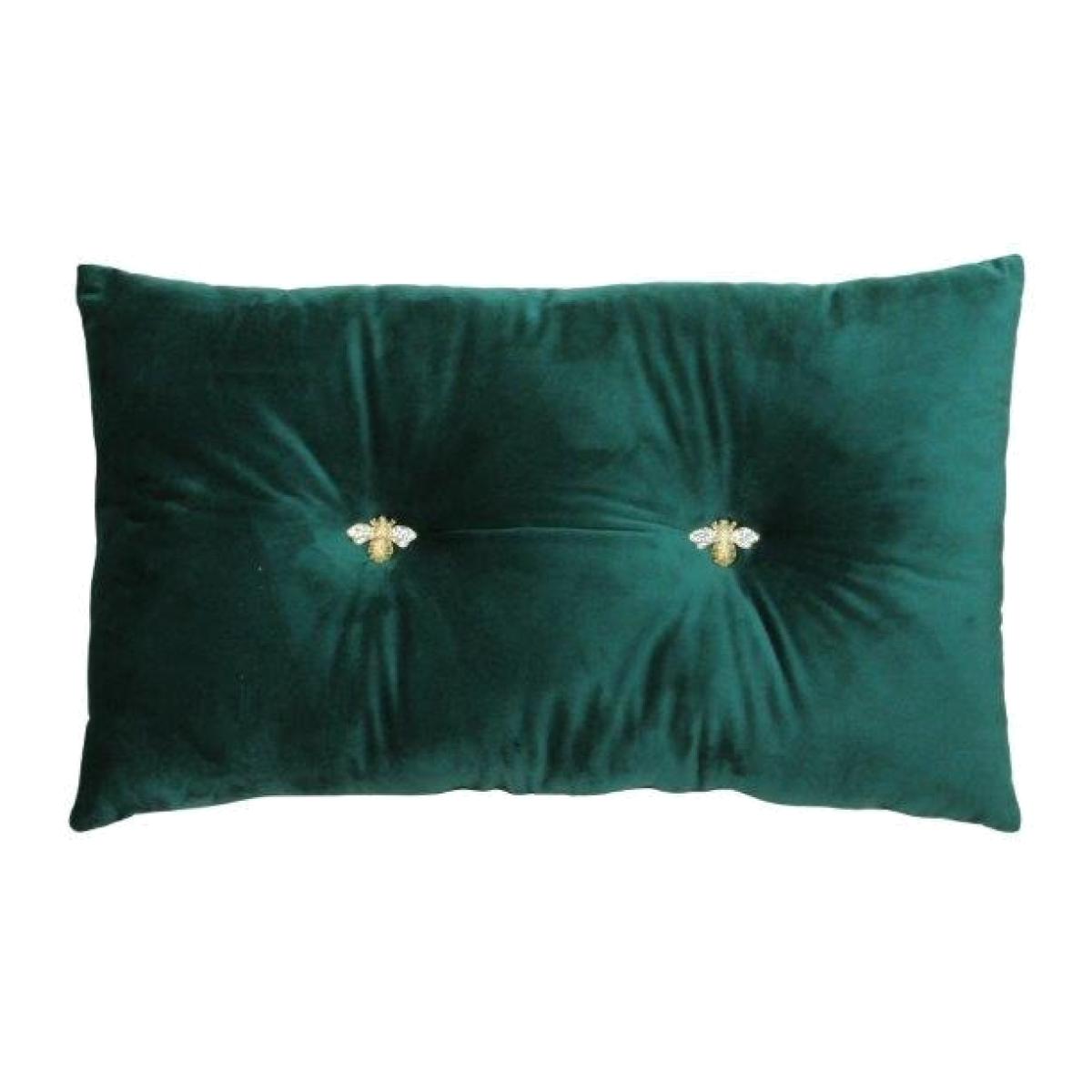 Riva Bumble Cushion 30x50cm - Emerald, Velvet – image 1
