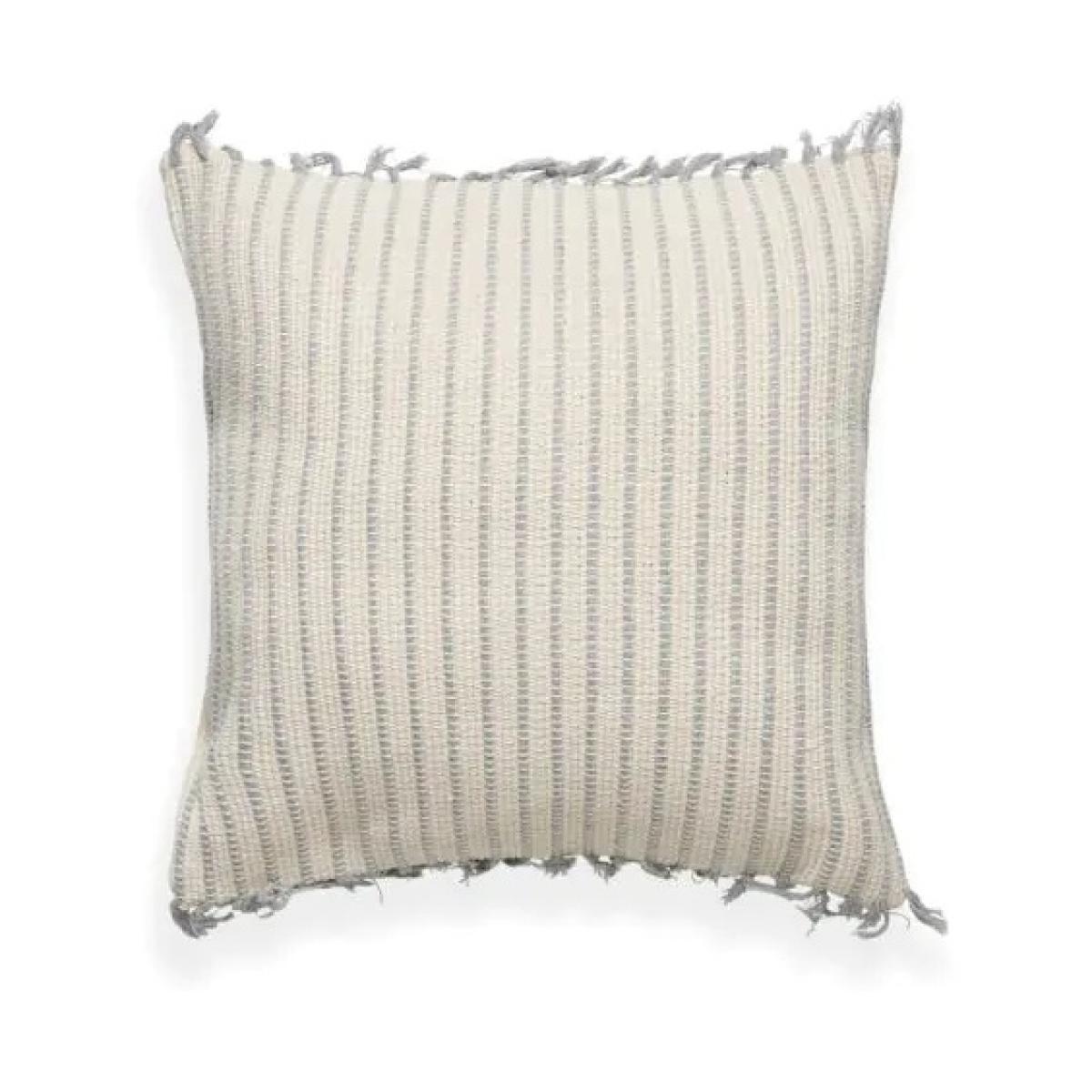 BHS Pinstripe Cushion 45cm - Grey – image 2