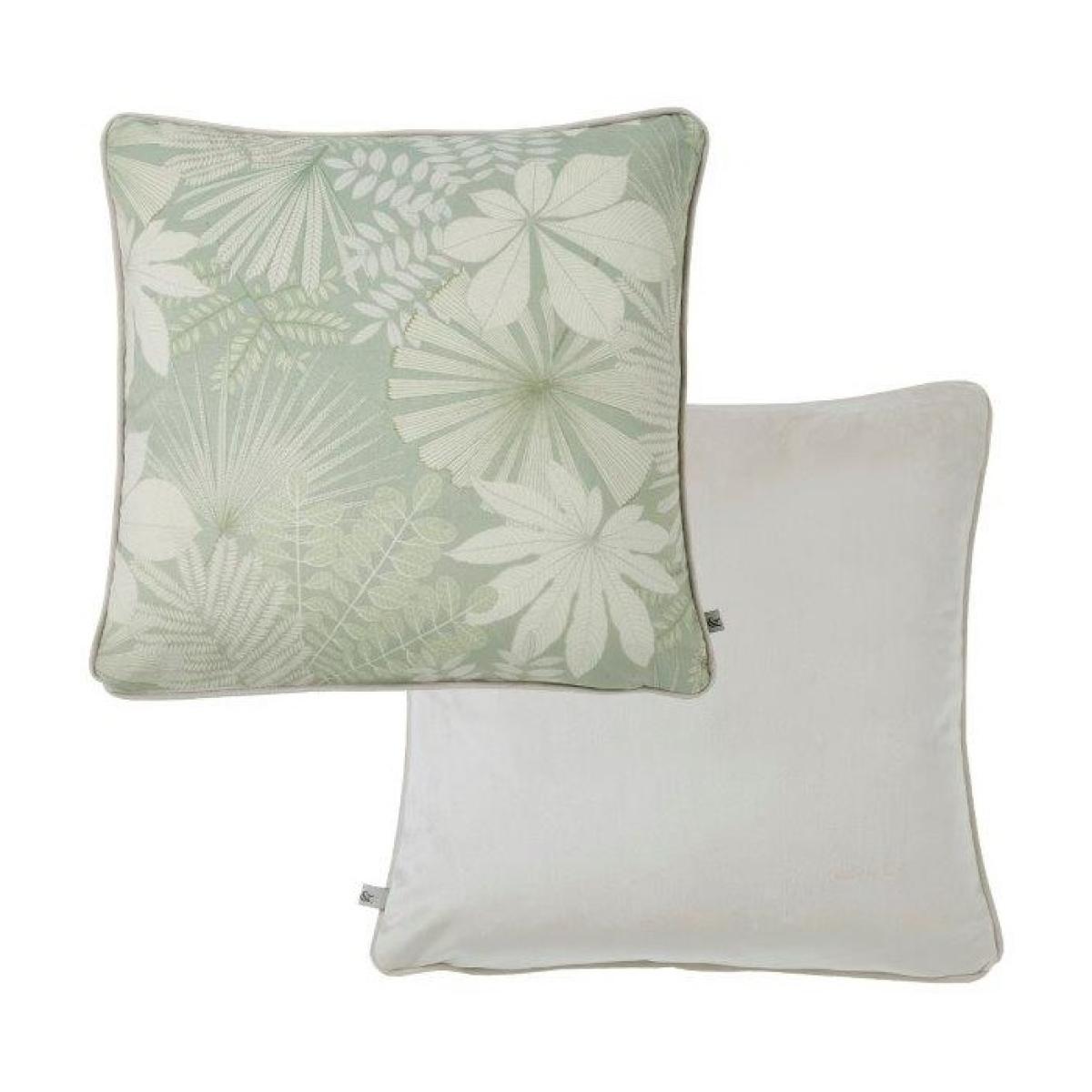 Graham & Brown Graham and Brown Bohemia Feather Filled Cushion - Sage, Velvet – image 3