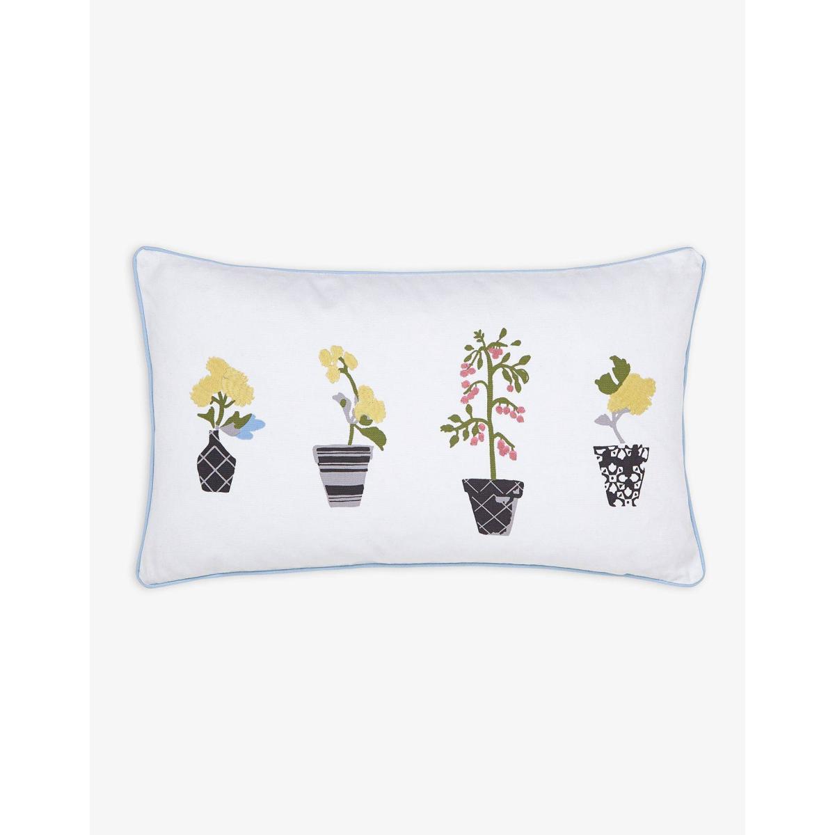 Joules Garden Dogs Cushion – image 2