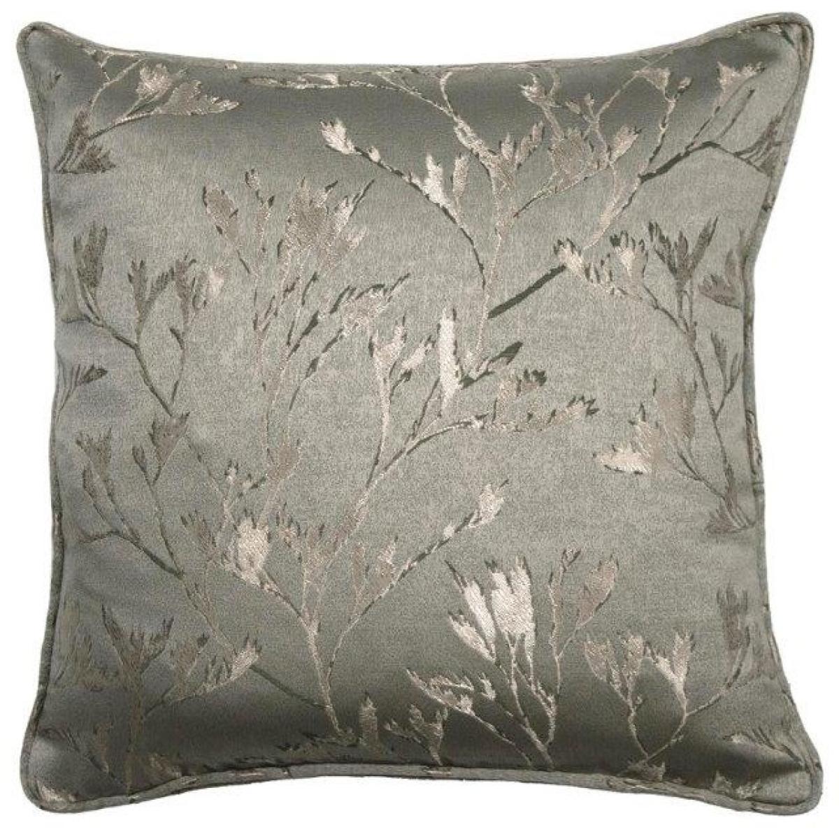 Ashley Wilde Hertford Champagne Feather Filled Cushion 45x45cm, Satin, Jacquard – image 2