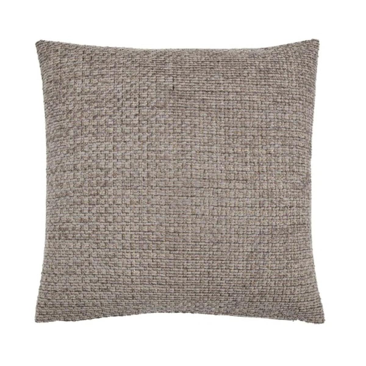 Chenille Cushion Filled - Grey – image 4