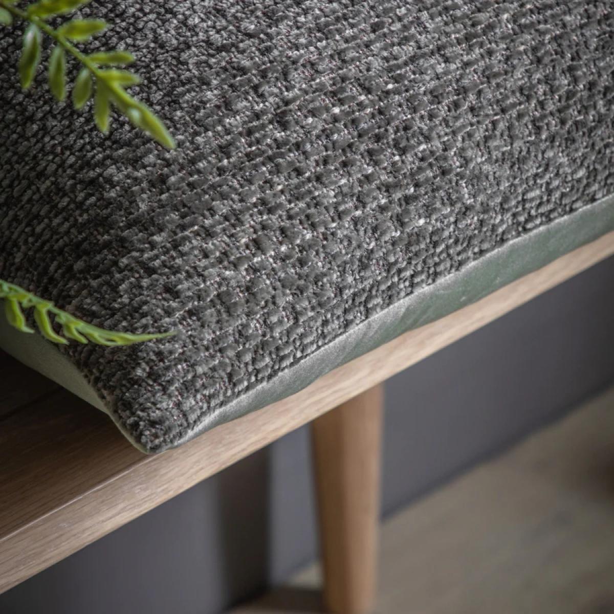 Chenille Cushion Filled Cushion - Olive – image 5